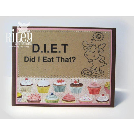 DIET Cling Stamp by Riley & Co - Kat Scrappiness