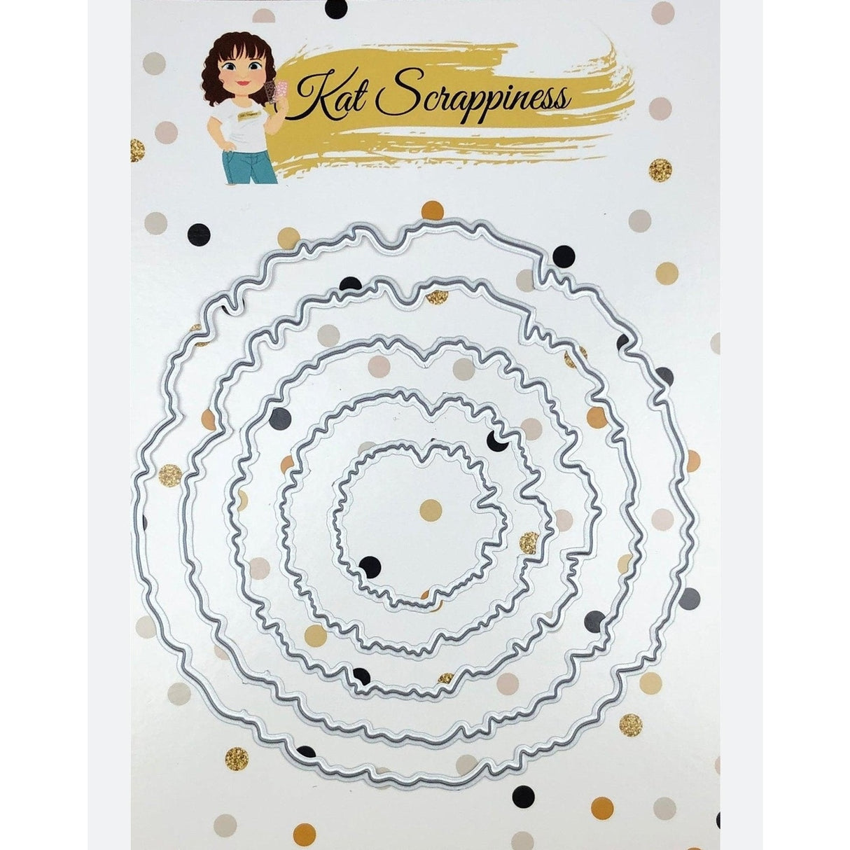 Distressed Edge Circle Craft Dies