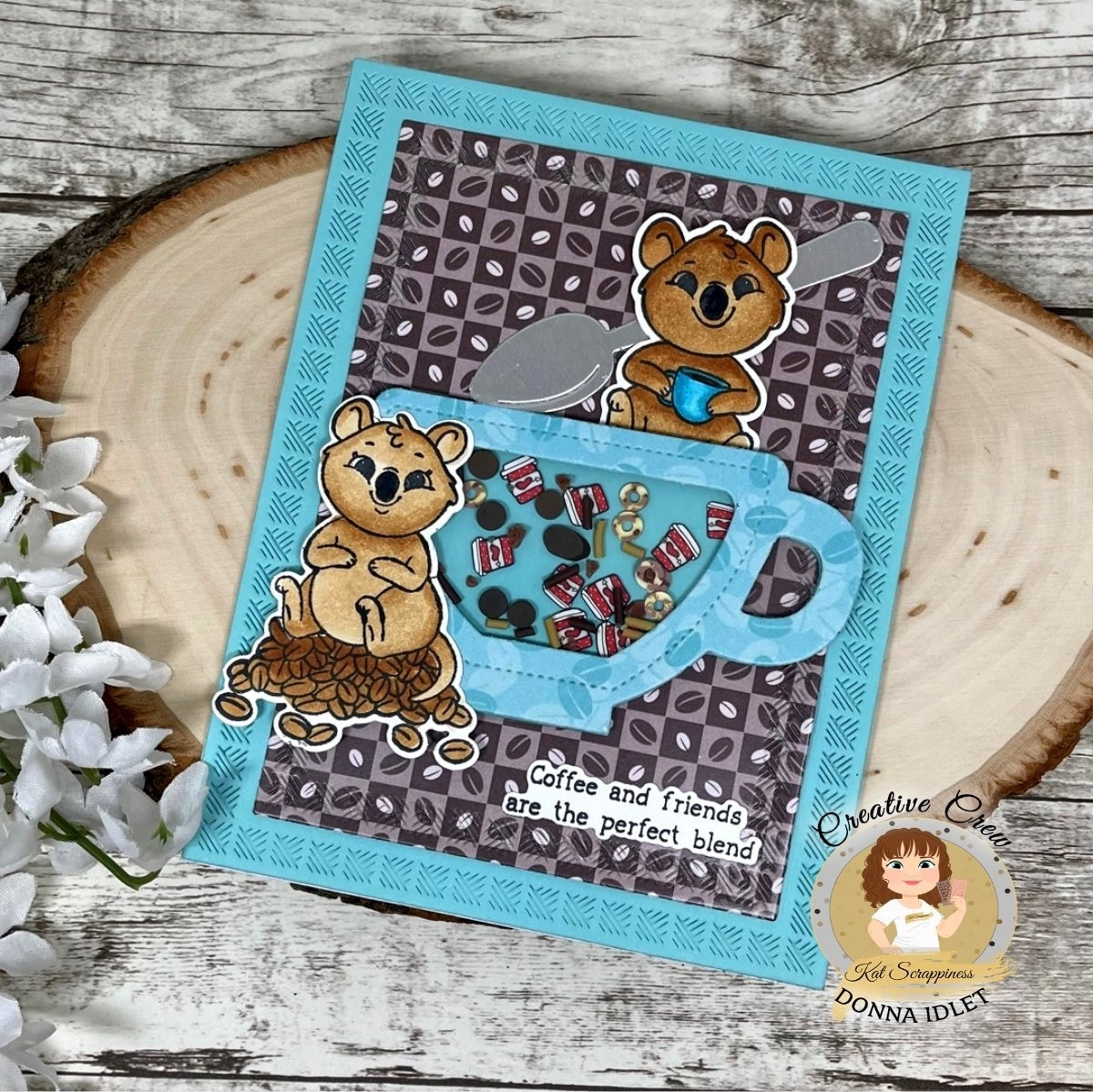 Coffee Quokka Stamp Set