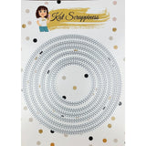 Double Stitched Circle Dies by Kat Scrappiness - Kat Scrappiness