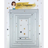 Double Stitched Rectangle Dies by Kat Scrappiness - Kat Scrappiness