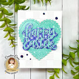 Happy Easter Shadow Sentiment Craft Die