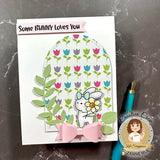 Hippity Hoppity Bunnies Clear Stamp