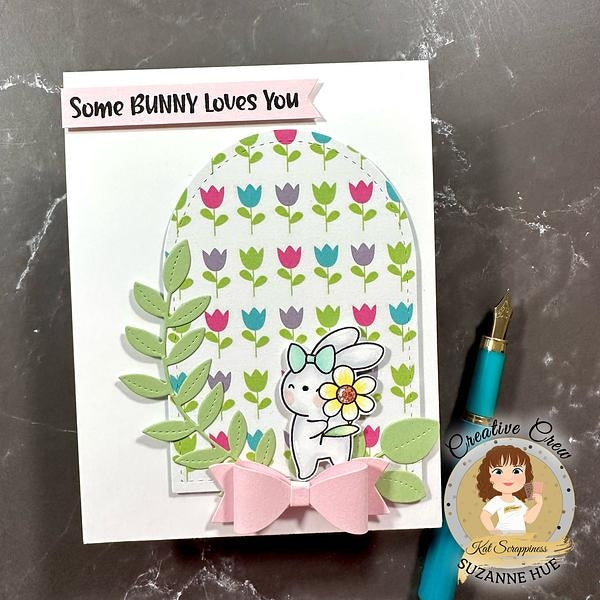 Hippity Hoppity Sentiments Clear Stamp