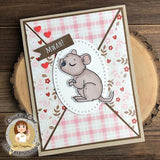 Valentine Quokka Stamp Set