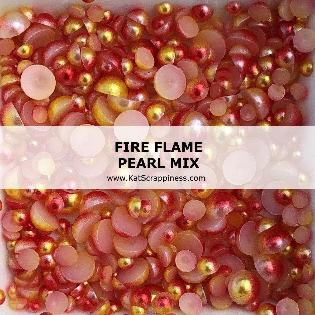 Fire Flame Dual Color Pearl Mix