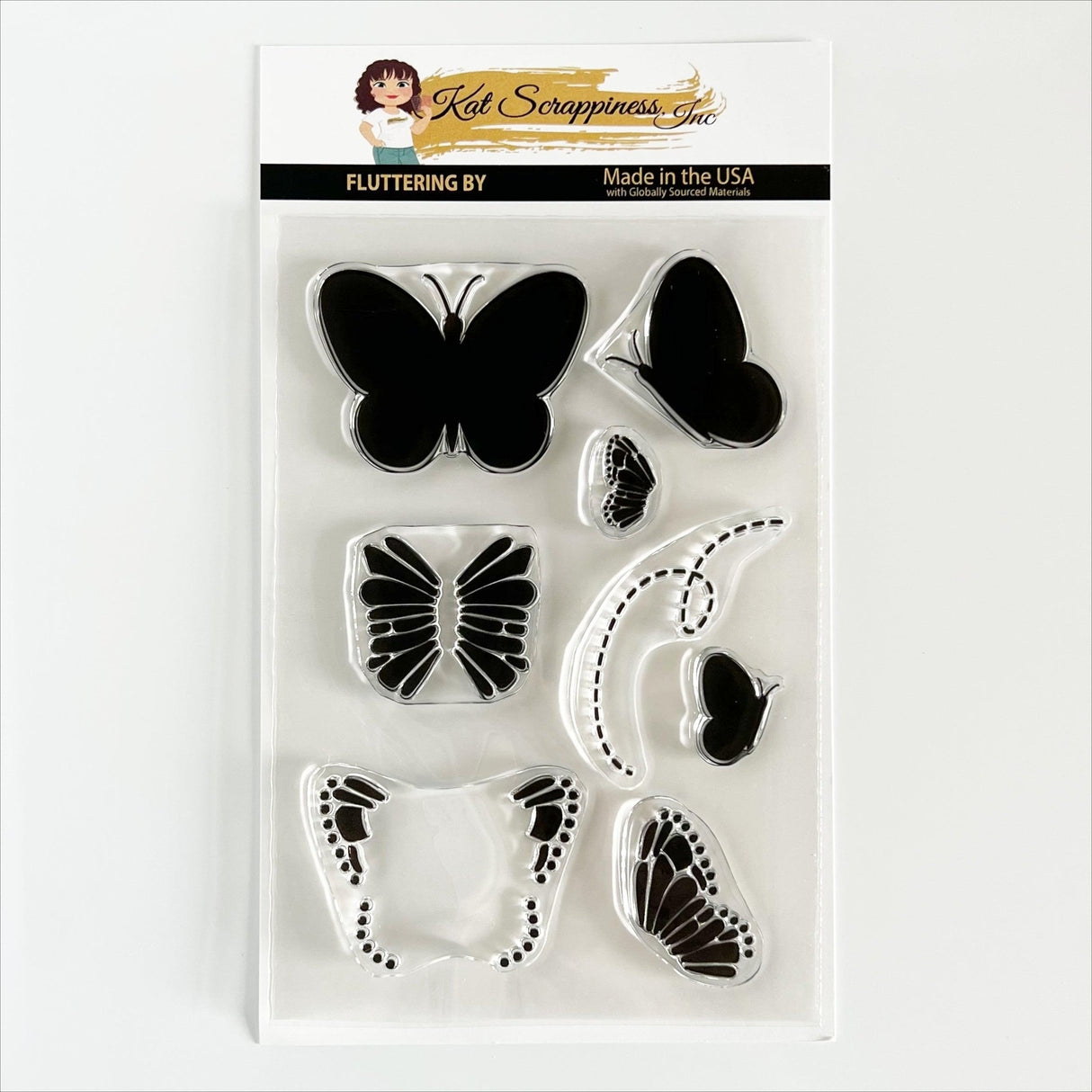 Fluttering By Stamp Set