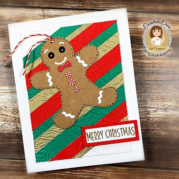 Design a Gingerbread Man Craft Die - Kat Scrappiness