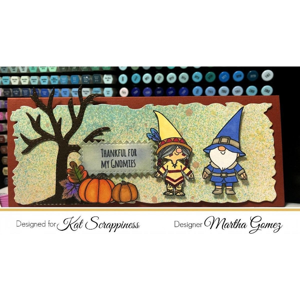 Thanksgiving Gnome Stamp Set