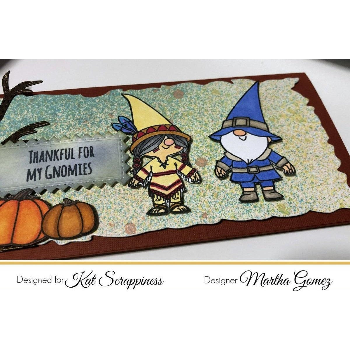 Thanksgiving Gnome Stamp Set