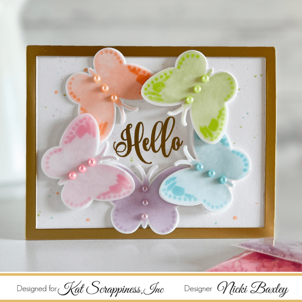 Fluttering By Stamp Set