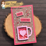 Valentine Quokka Stamp Set