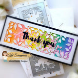 Slimline Foliage Frame Craft Die - CLEARANCE!