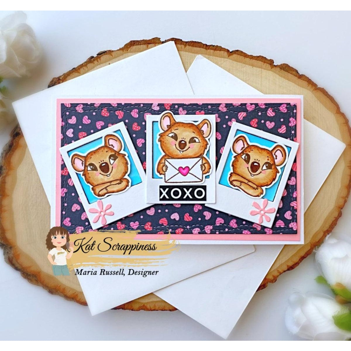 Valentine Quokka Stamp Set