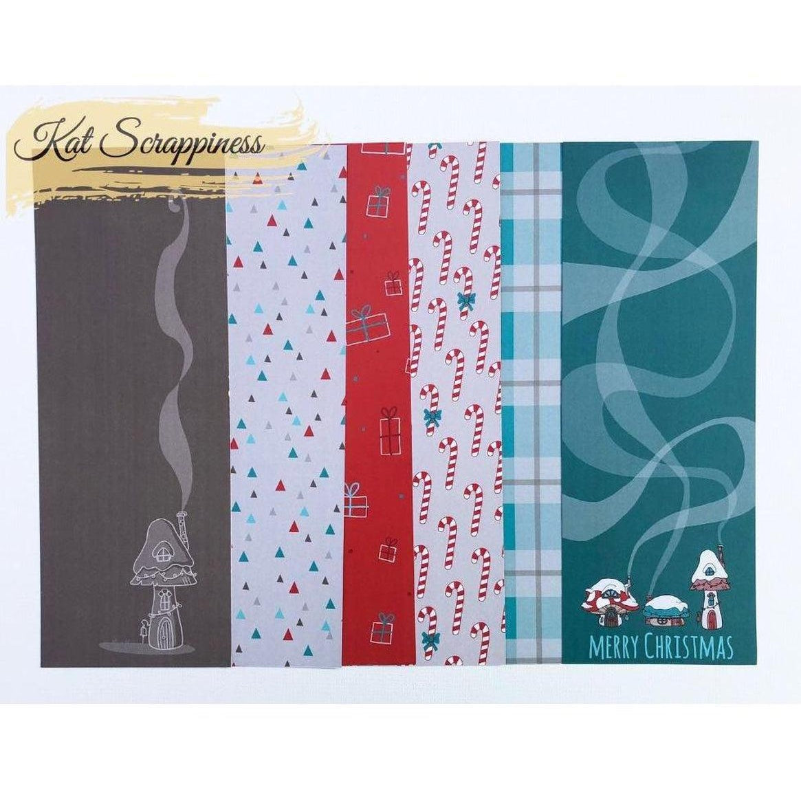 A Cozy Christmas - Slimline Paper Pad - CLEARANCE - RETIRING! - CLEARANCE!