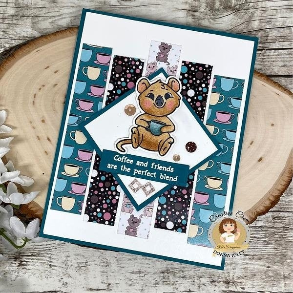 Coffee Quokka Stamp Set