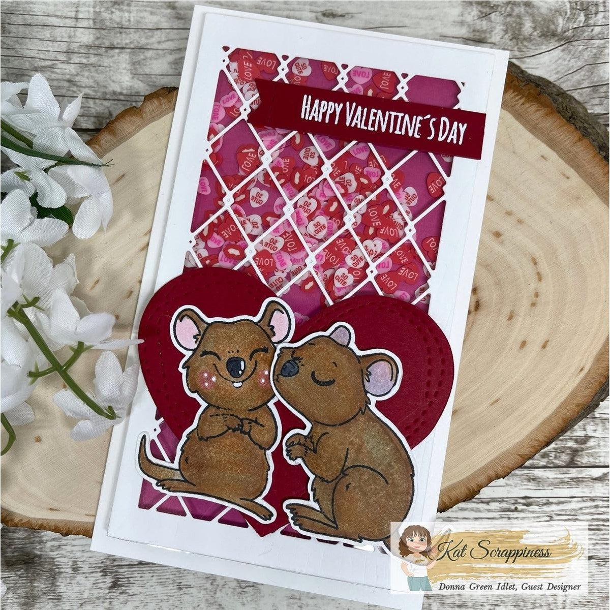 Valentine Quokka Stamp Set