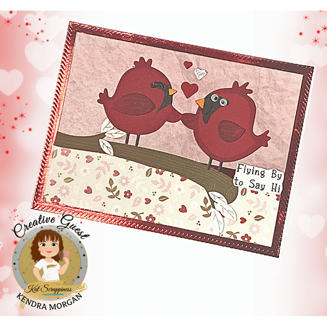 Love Birds on a Branch Craft Dies