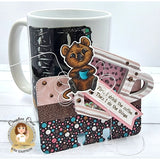 Coffee Quokka Stamp Set