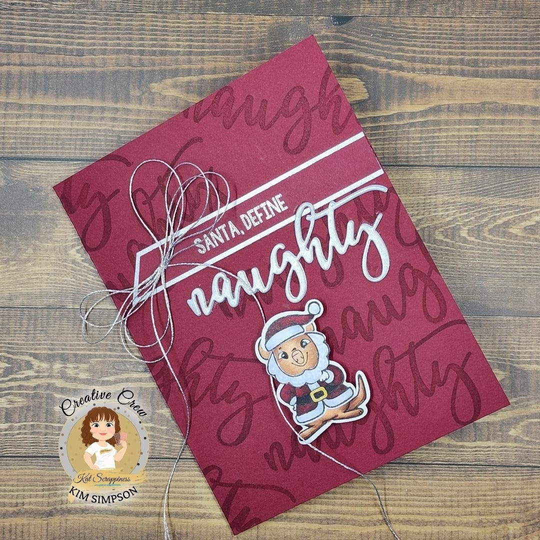 Naughty Clear Stamp Set