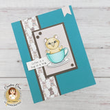 Coffee Quokka Stamp Set