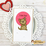 Valentine Quokka Stamp Set