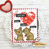 Valentine Quokka Stamp Set