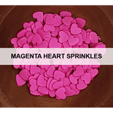 Magenta Heart Sprinkles by Kat Scrappiness - Kat Scrappiness