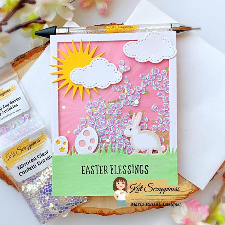 A2 Easter Border Craft Die - CLEARANCE!