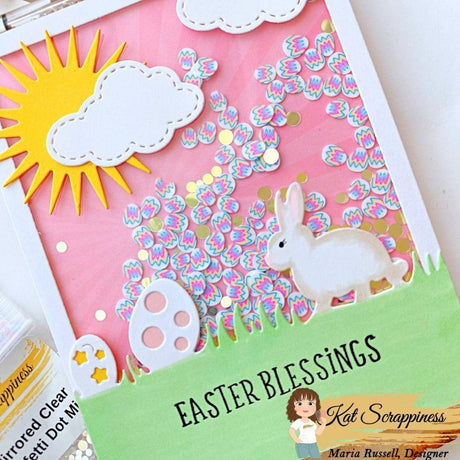 A2 Easter Border Craft Die - CLEARANCE!