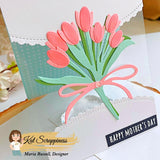 Layered Tulip Bouquet Die Set