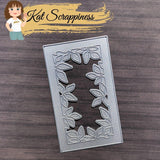 Mini Slimline Foliage Frame Craft Die