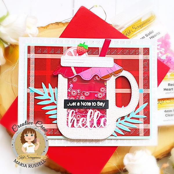 Mason Jar Shaker Card Craft Dies