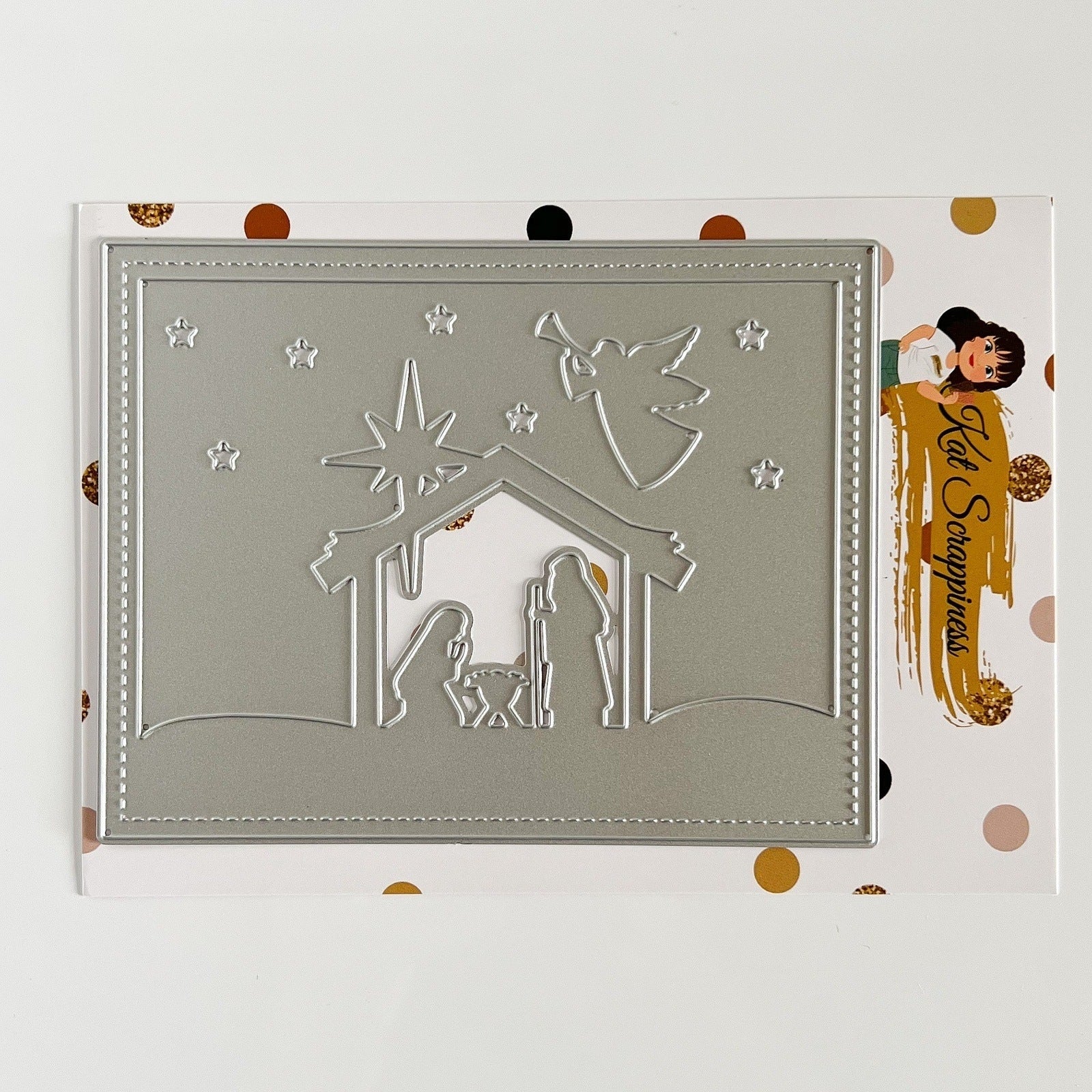 Nativity Arts and Crafts Box. Christmas Art Box for Kids.