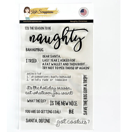 Naughty Clear Stamp Set