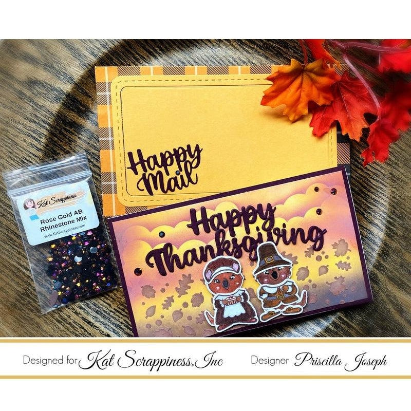 Quokka Thanksgiving Costume Add On Stamp Set