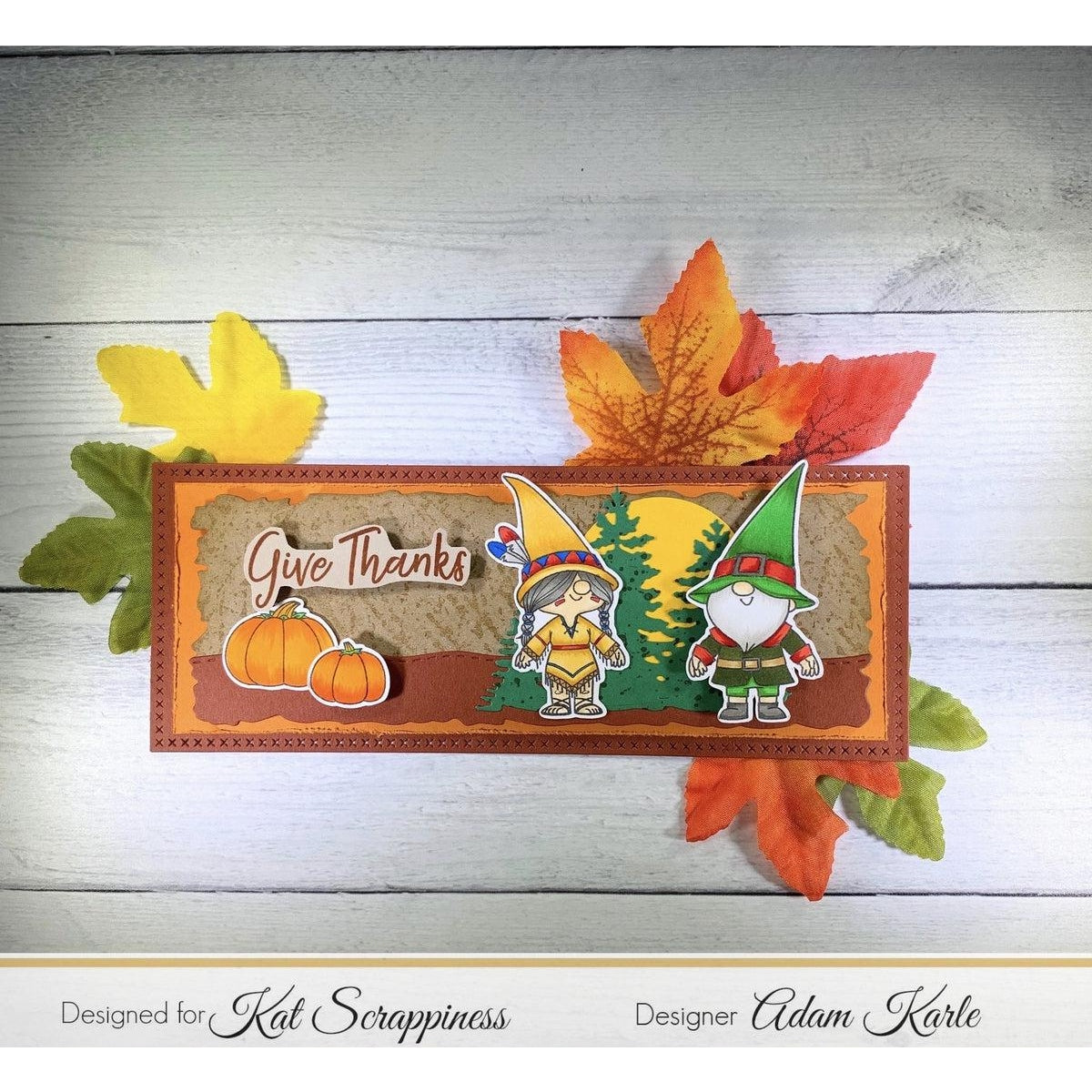 Thanksgiving Gnome Coordinating Craft Dies