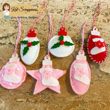 Christmas Shaker Ornament Craft Dies