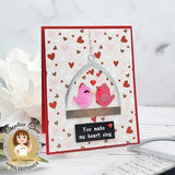 Tweet Hearts Craft Dies