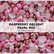 Raspberry Delight Dual Color Pearl Mix