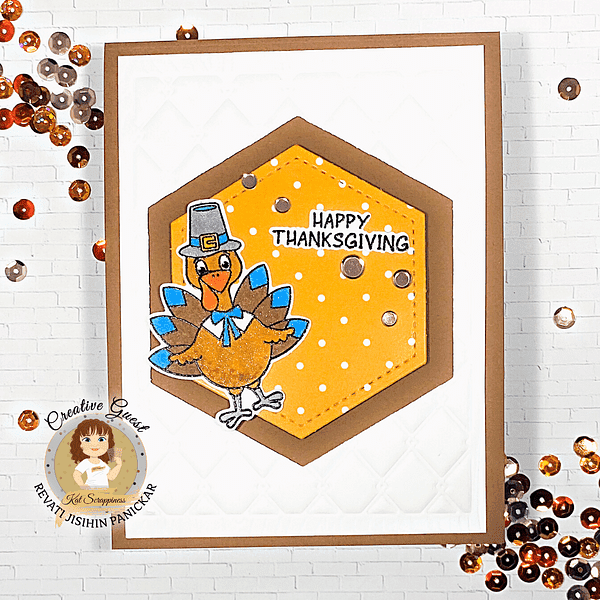 Autumn Thanksgiving Turkey Leaves Clear Stamps for Card Making and Photo  Album D