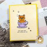 Coffee Quokka Stamp Set