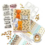 Pawsome Dogs Sentiments Stamp Set