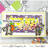 Hippity Hoppity Bunnies Clear Stamp