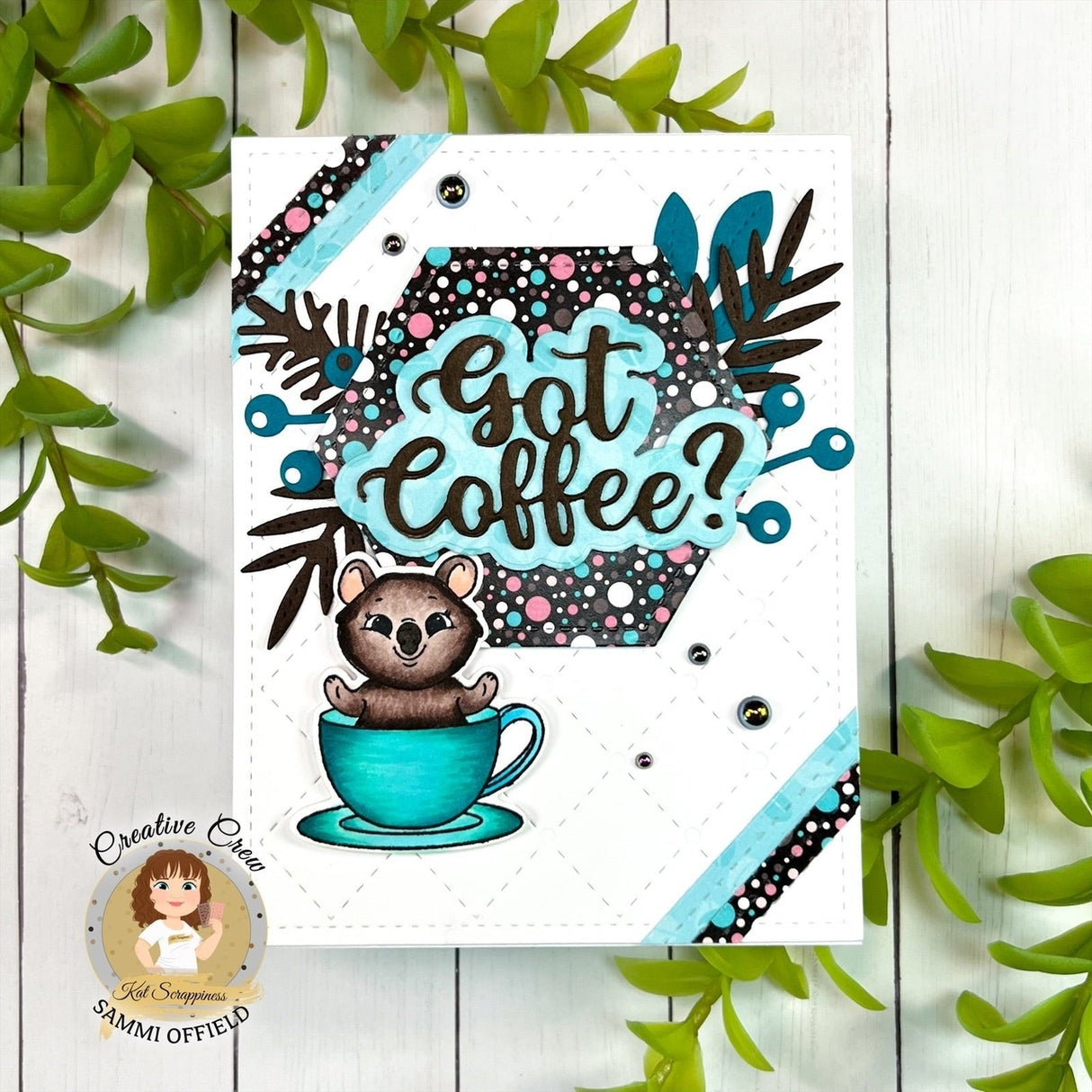 Coffee Quokka Stamp Set