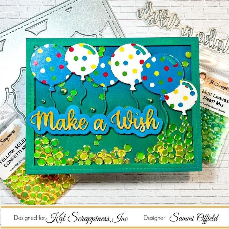 Make a Wish Shadow Sentiment Craft Die