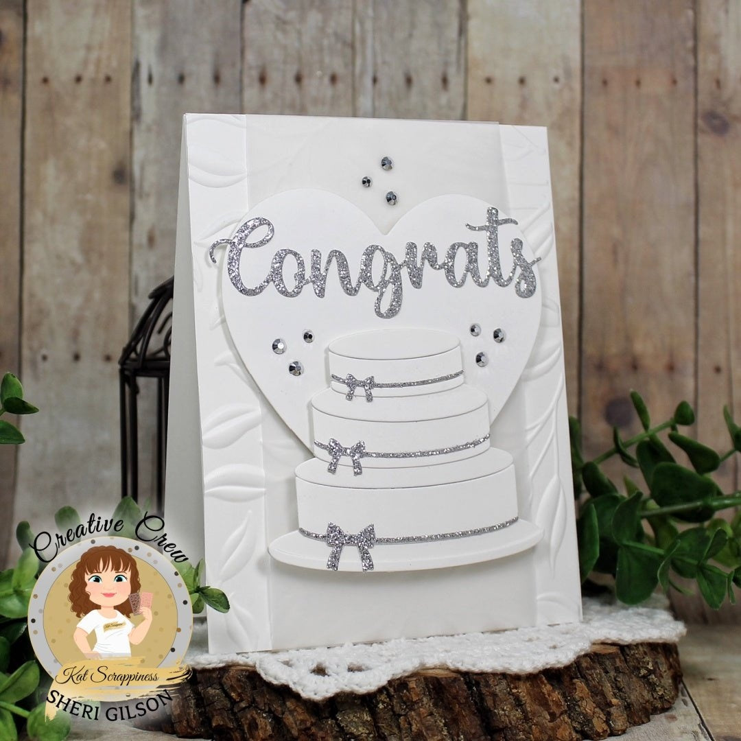This easy to assemble card is a fun way to send your congratulations.