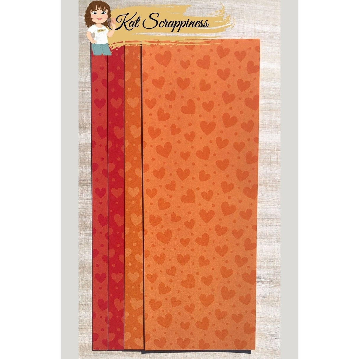 Spectrum of Love Slimline Paper Pd - CLEARANCE - RETIRING - CLEARANCE!