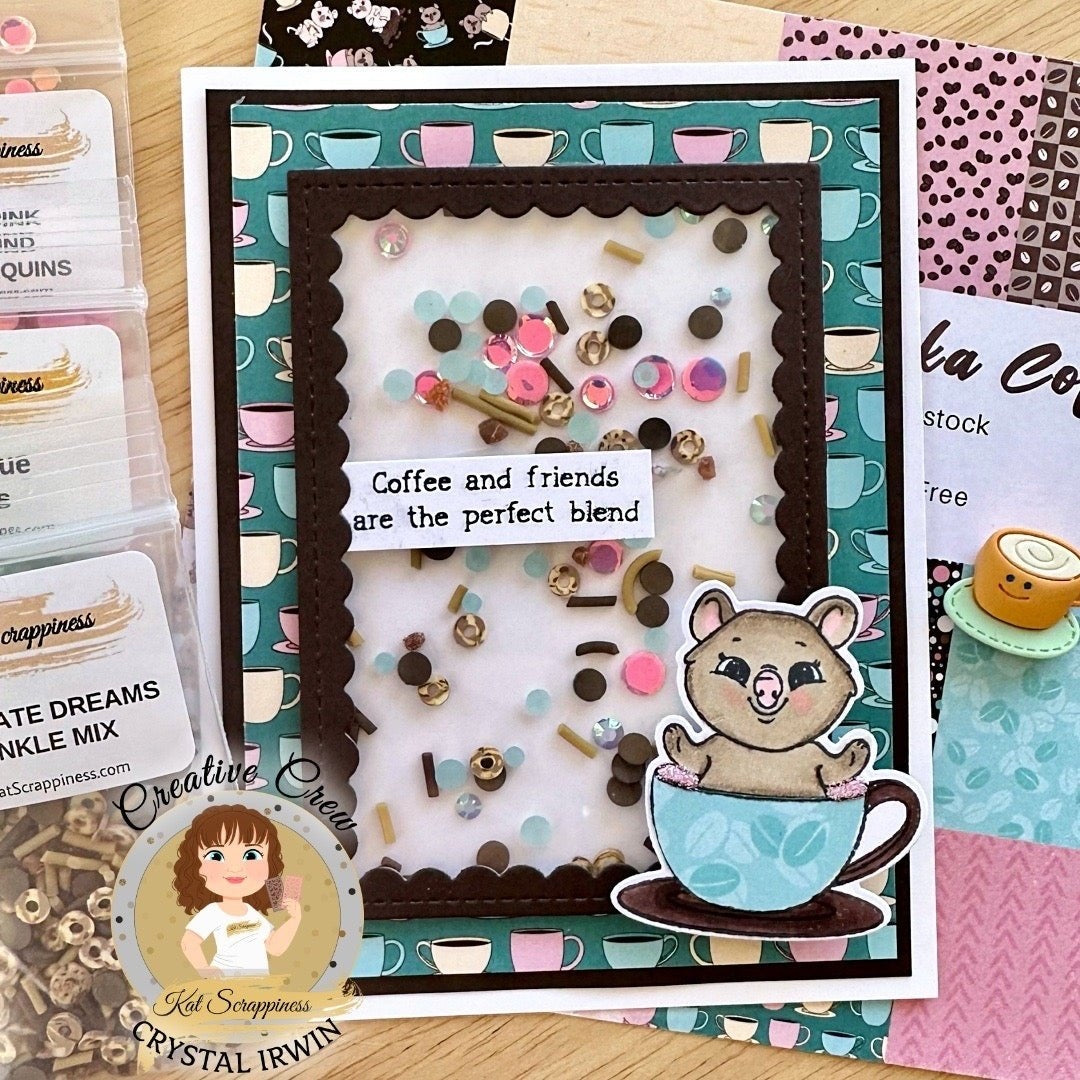 Coffee Quokka Stamp Set