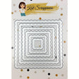 Stitched Fancy Scalloped Square Dies by Kat Scrappiness - Kat Scrappiness